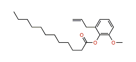 2-Allyl-6-methoxyphenyl dodecanoate